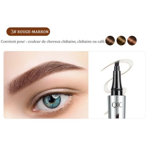CRAYON À SOURCILS MICROBLADING ÉTANCHE 3D
