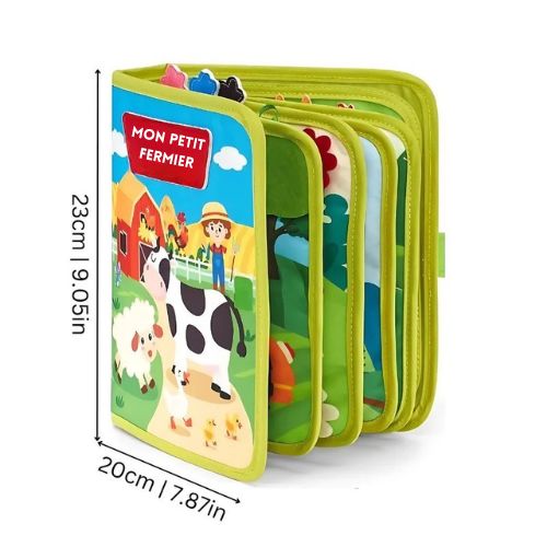 Mon Petit Fermier – Le Livre Interactif qui Éveille et Amuse !