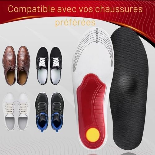 OrthoFlex™ – Semelles Orthopédiques Révolutionnaires