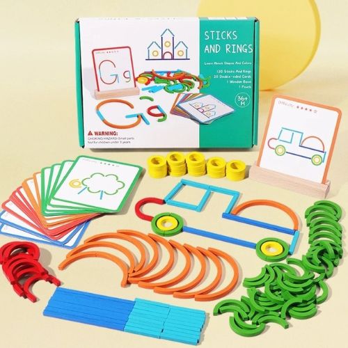 Petit Génie™ – Jeu d’Éveil en Bois