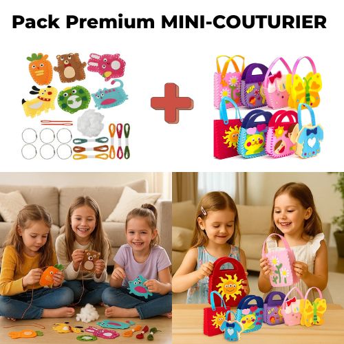 Mini-Couturier:Kit de Couture Ultime pour Enfants