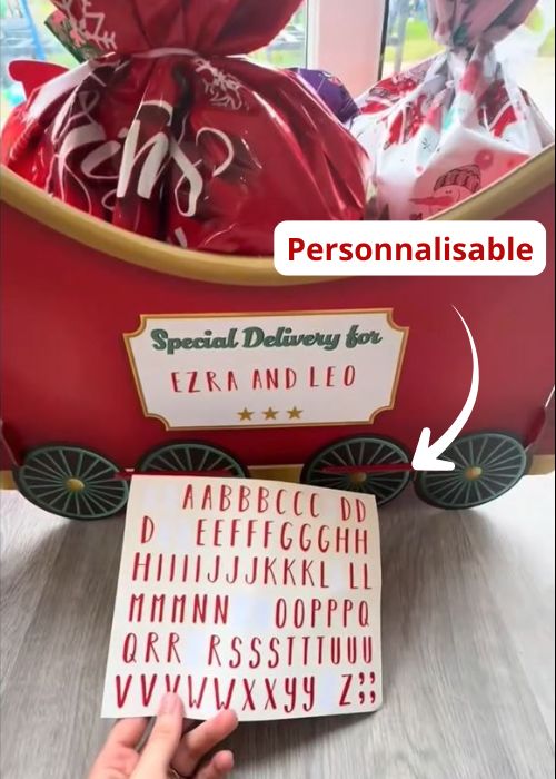 Santa Express™ | Le train des cadeaux de Noël à personnaliser 🎁