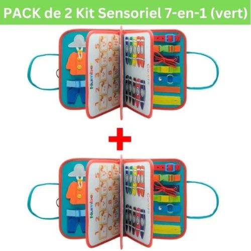 Kit Sensoriel Magique 7-en-1 : Le Jouet Éducatif Indispensable !