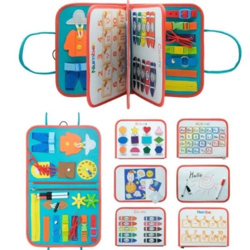 Kit Sensoriel Magique 7-en-1 : Le Jouet Éducatif Indispensable !