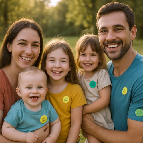 🌿 Patchs Anti-Moustiques Naturels – Pour Enfants & Adultes