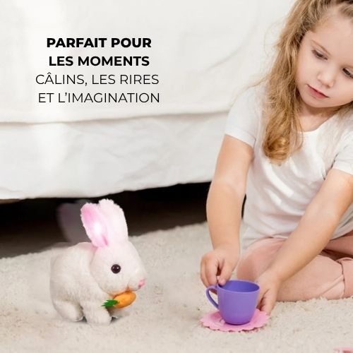 🐰 Bunby™ – Le Lapin Magique qui Saute dans le Cœur des Enfants