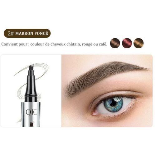CRAYON À SOURCILS MICROBLADING ÉTANCHE 3D