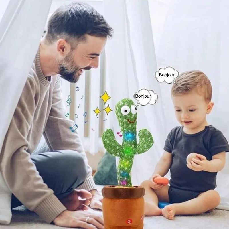 Cactus Parlant - Jouet interactif pour enfants