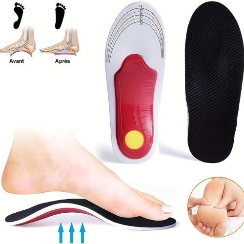 OrthoFlex™ – Semelles Orthopédiques Révolutionnaires