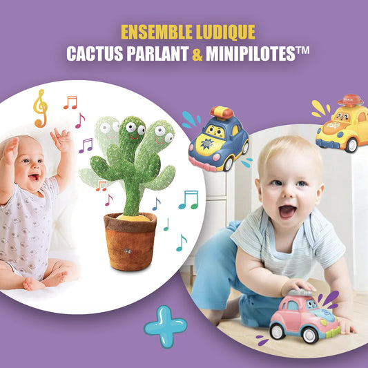 Cactus Parlant - Jouet interactif pour enfants