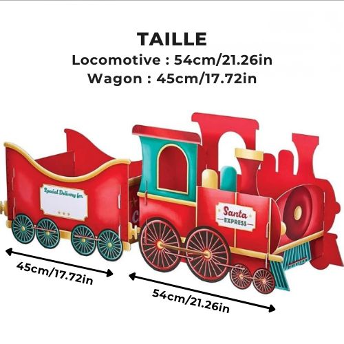Santa Express™ | Le train des cadeaux de Noël à personnaliser 🎁
