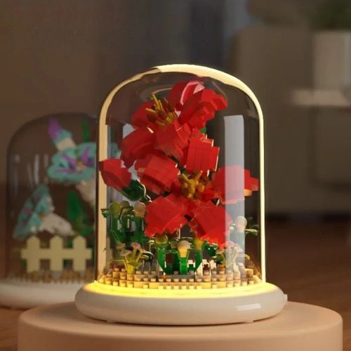 🌸 Floréa™ – Fleurs à construire sous cloche