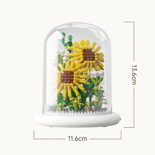 🌸 Floréa™ – Fleurs à construire sous cloche