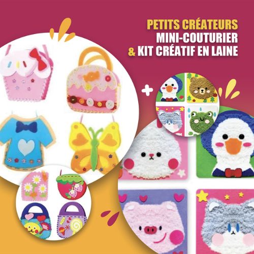 Kit Créatif en Laine™ - CADOUET