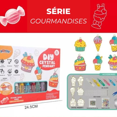 Kit de Création de Pendentifs | 🎄🎅Des moments de Noël à créer ensemble