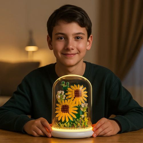 🌸 Floréa™ – Fleurs à construire sous cloche