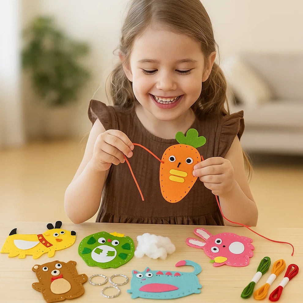 Mini-Couturier:Kit de Couture Ultime pour Enfants