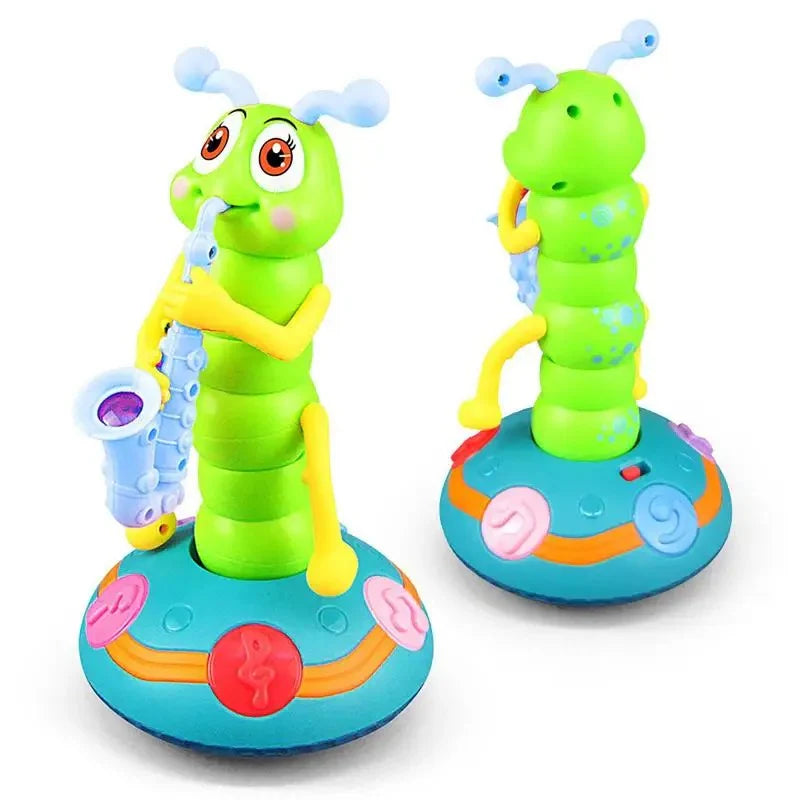 Chenille Dansante Musicale™ – Le jouet interactif qui fait rire et bouger bébé !