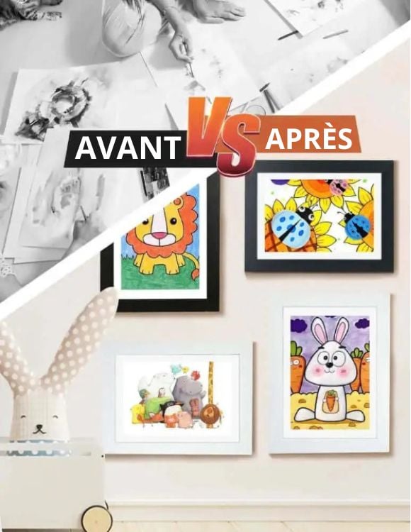 CADRE  ARTISTIQUE™ POUR ENFANTS