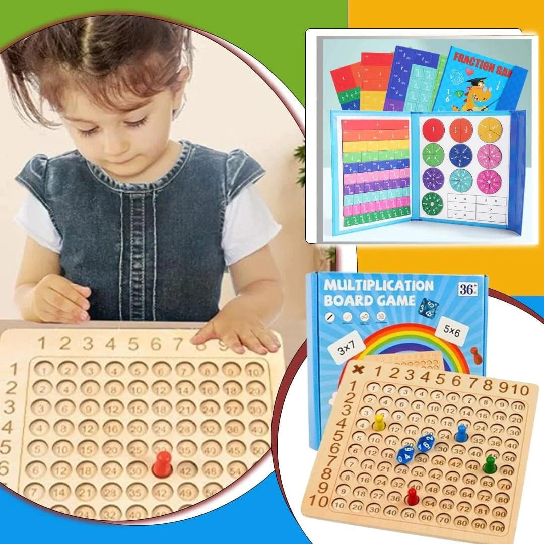 Jeu magnétique de fractions