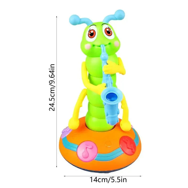 Chenille Dansante Musicale™ – Le jouet interactif qui fait rire et bouger bébé !