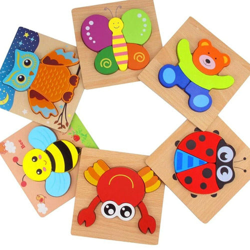 Puzzle Montessori-Cadouet™  Pack De 6