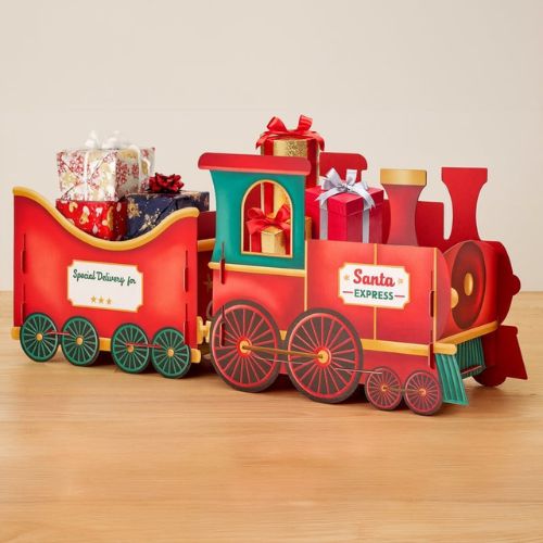 Santa Express™ | Le train des cadeaux de Noël à personnaliser 🎁