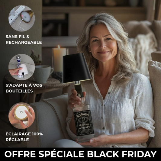 BottleGlow™ Sans Fil – Transformez Votre Bouteille Préférée en Veilleuse Magique ✨